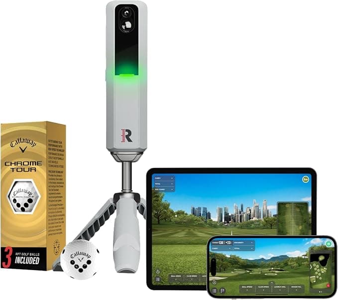 Rapsodo MLM2PRO Mobile Launch Monitor + Golf Simulator, Grey