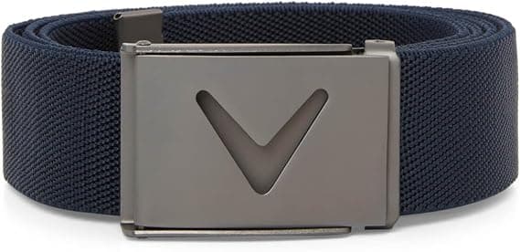 Callaway Apparel Men's V-logo Web Woven Belt