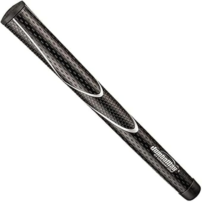 JumboMax Tour Series Golf Grips - Black/Silver