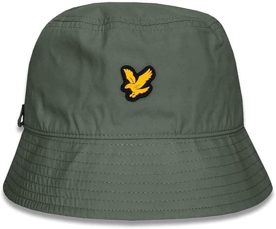 Lyle & Scott Mens Golden Eagle Logo One Size Festival Golf Bucket Hat
