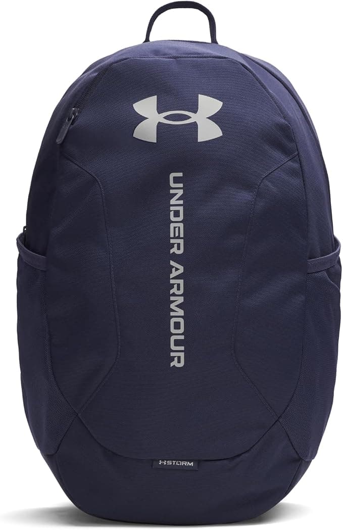 Under Armour Men's 26.5L Hustle Lite Backpack, Midnight Navy/Steel