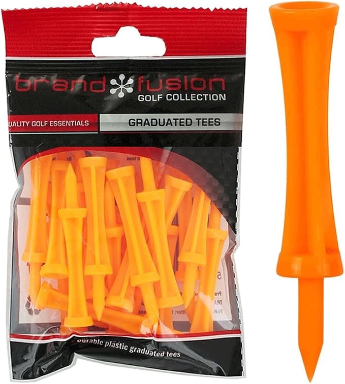 The Golfers Club Golf Graduated Plastic Tees