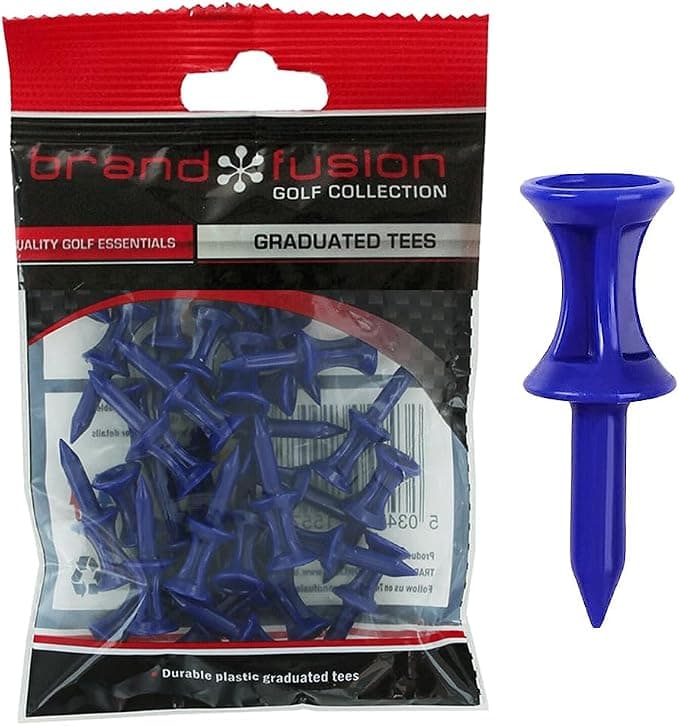 The Golfers Club Golf Graduated Plastic Tees