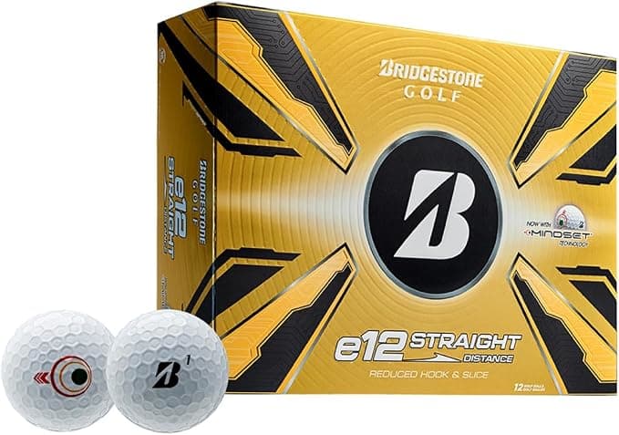 Bridgestone Golf 2023 e12 Contact Golf Balls, White