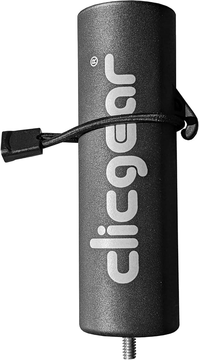 CLICGEAR Trolley Umbrella Holder, Black,