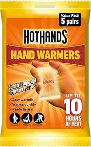 Hot Hands Hand Warmers - Pack Of 5 Pairs