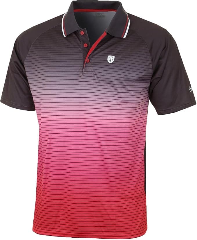 Island Green Men's IGTS1464 Sublimation Print Shirt