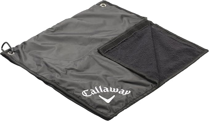Callaway Rain Combination Bag Hood and Towel - Black